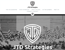 Tablet Screenshot of jtdstrategies.com